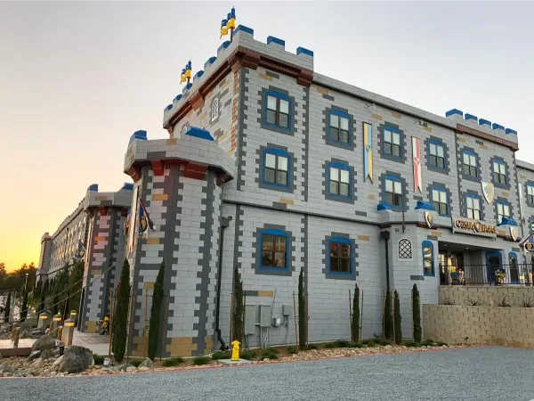 Legoland castle hotel california