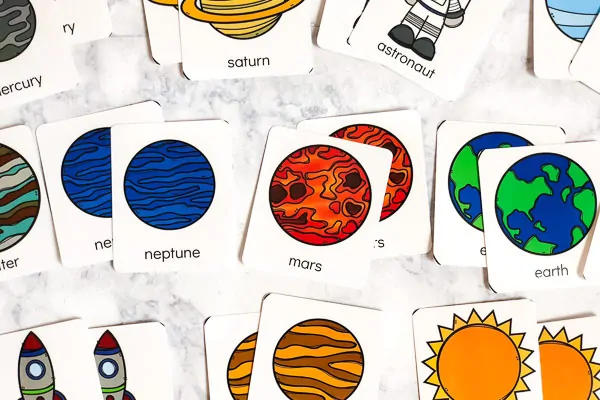 Solar System For Kids Flashcards #kids #kidsandparenting #homeschool #homeschooling #teacher