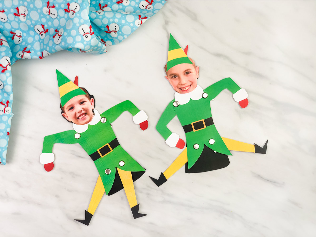 Free Printable Buddy The Elf Craft For Kids Story Simple Everyday Mom