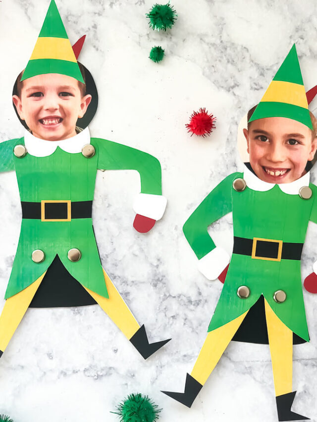Free Printable Buddy The Elf Craft For Kids Story