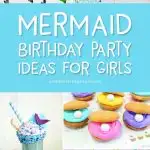 Mermaid Party Ideas | Plan the best DIY mermaid birthday party with these fun ideas that include decorations, food ideas, invites, games, favors, a cake, activities and more! #mermaidparty #mermaid #kids #kidsparty #kidspartyideas #childrensbirthday #birthday #birthdayparty #partyplanning #partydecor #girlsparty