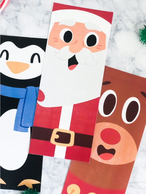 Free Printable Christmas Bookmarks #ece #kindergarten #preschool #elementary #christmas