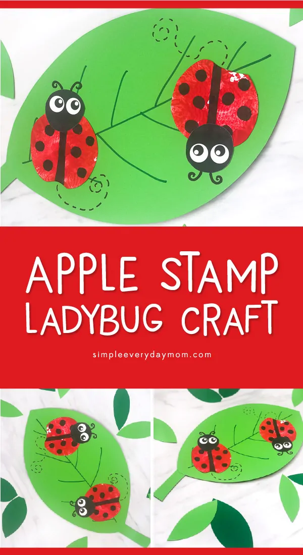 ladybug craft preschool 