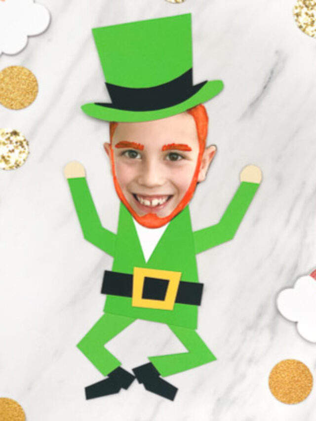 photo leprechaun craft