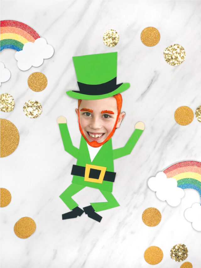 A Silly Photo Leprechaun Craft For Kids Story