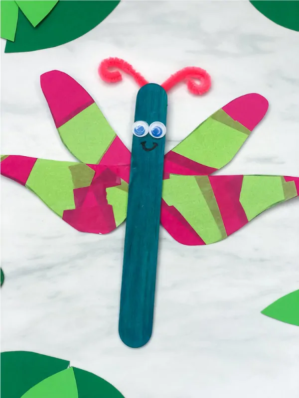 dragonfly art project for kids