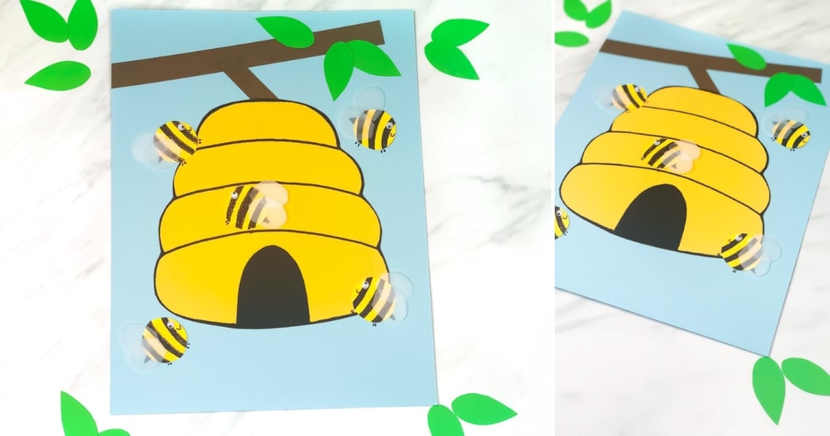 Kids Can’t Get Enough of This Cute Bee Craft Idea