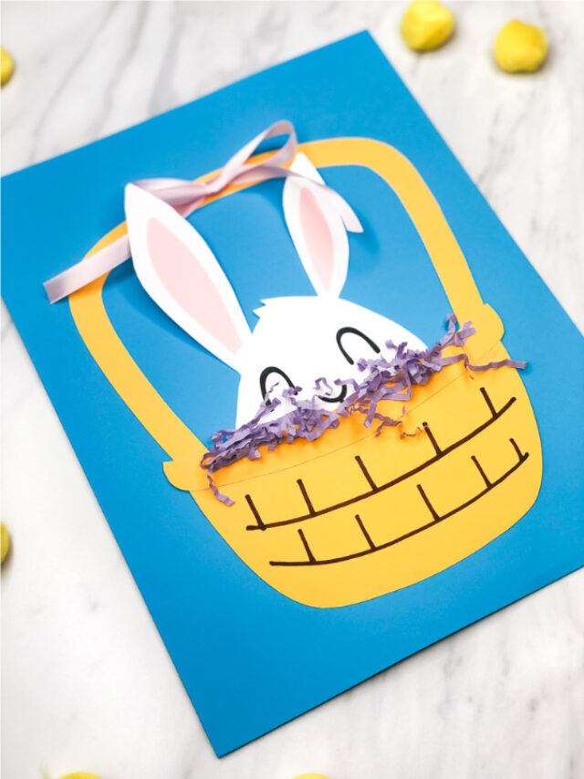 Easter Bunny Craft For Kids [Free Template] Story