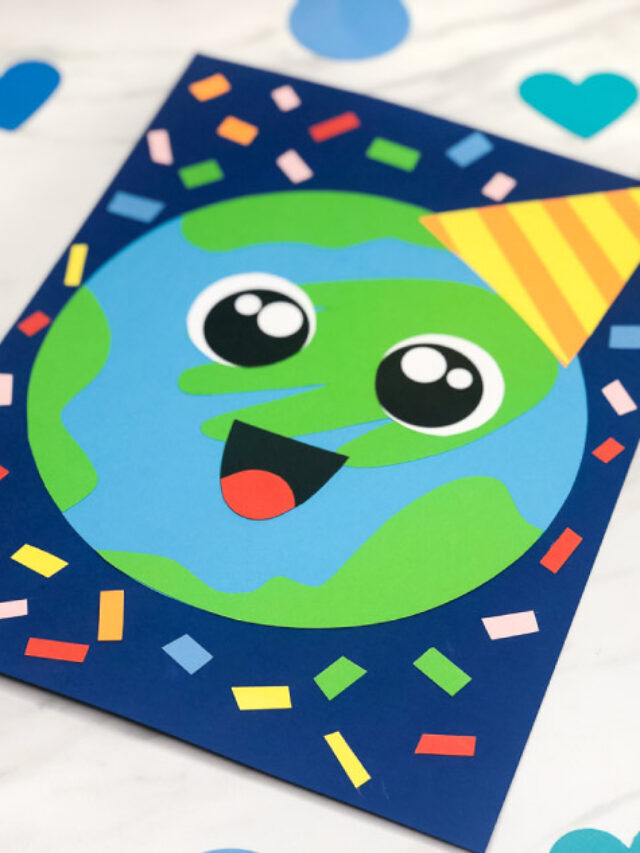 Handprint Earth Craft For Earth Day [Free Template] Story