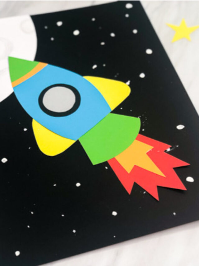 21 Out Of This World Space Crafts For Kids Story