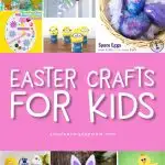 Easy Easter Crafts For Kids | Find the perfect DIY Easter craft from one of these fun ideas. They're great for doing at home or at school. #kids #kidscrafts #craftsforkids #ece #earlychildhood #easter #eastercrafts #handprintcrafts #bunnycrafts #ideasforkids #kindergarten #preschool #toddlers