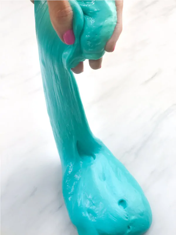 slime oozing out of hand 