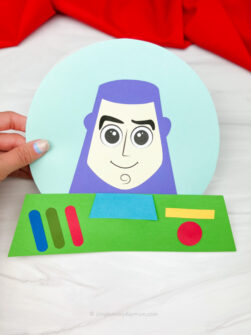Buzz Lightyear Craft For Kids [Free Template]