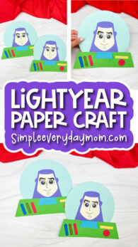 Buzz Lightyear Craft For Kids [Free Template]