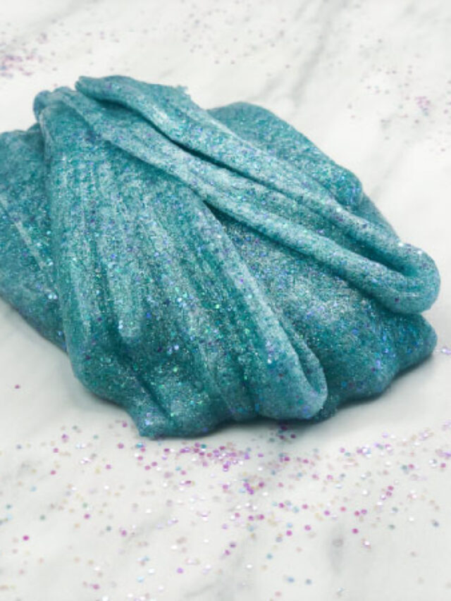 Easy 4 Ingredient Mermaid Slime Recipe Story
