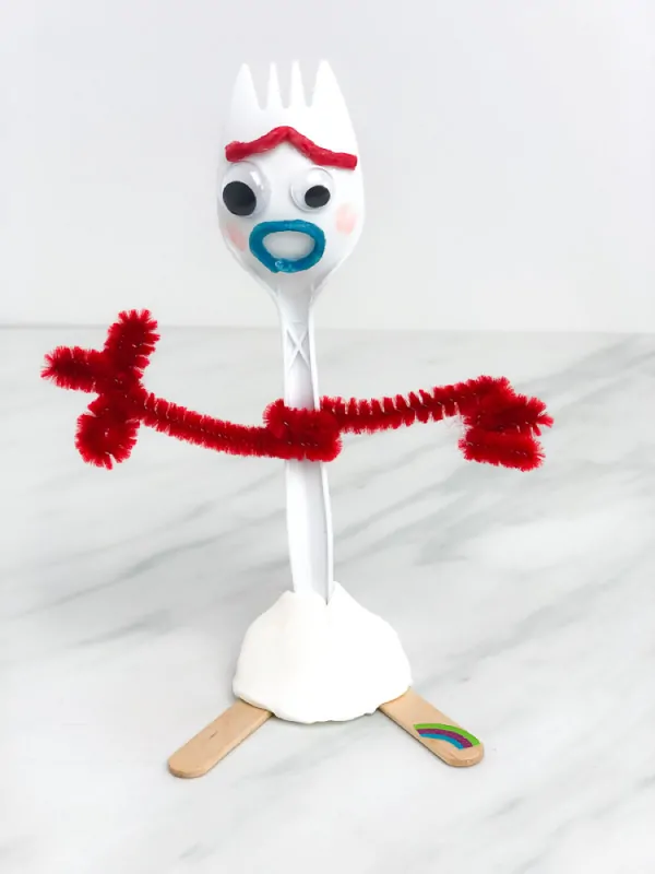 How To Make Forky Craft [Super Easy!]