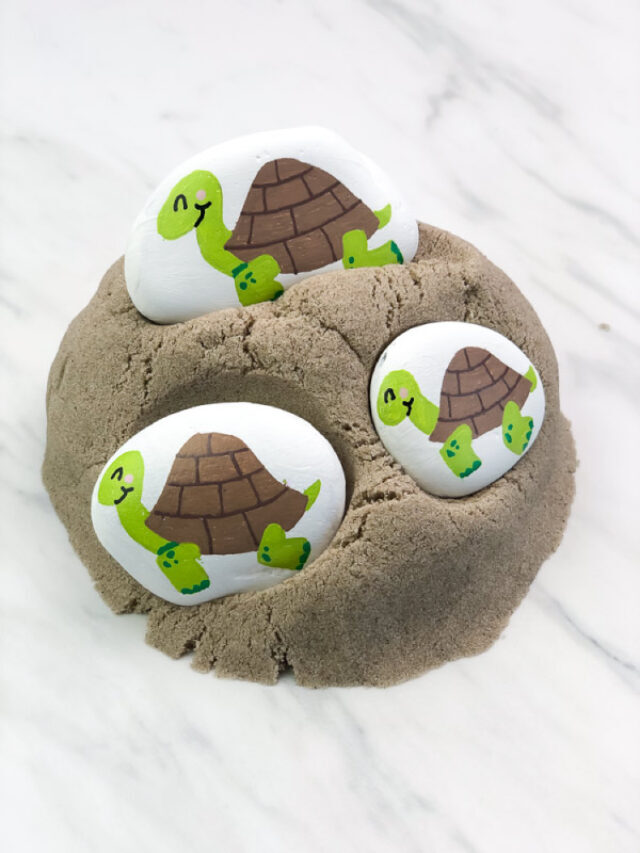 How To Make Easy Turtle Painted Rocks For Kids [VIDEO TUTORIAL] Story