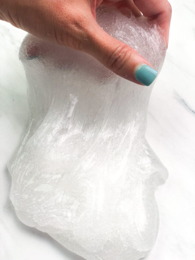 Clear Slime Recipe For Kids [Video Tutorial] Story