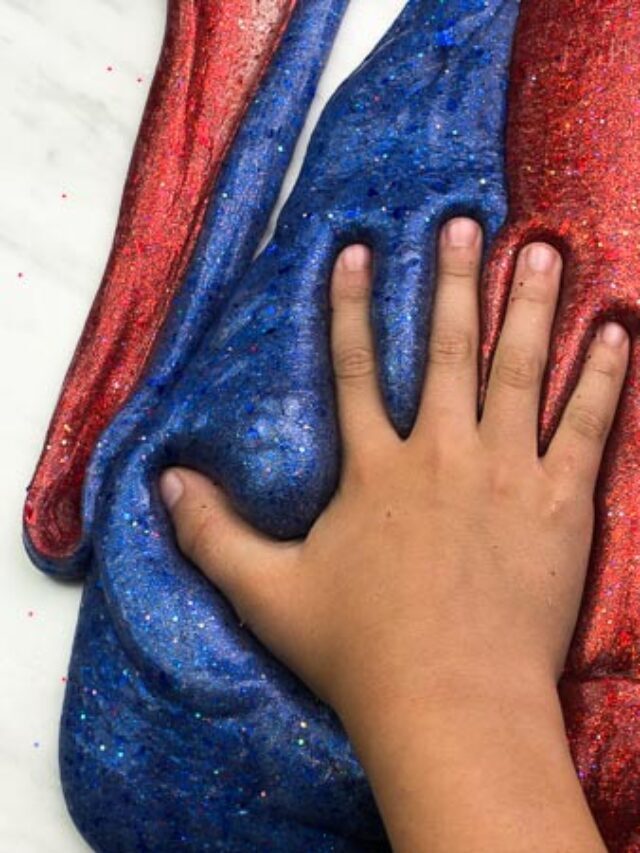 How To Make Fourth Of July Slime For Kids Story