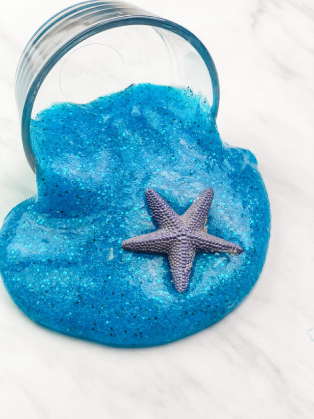 Easy Ocean Slime Recipe For Kids Story