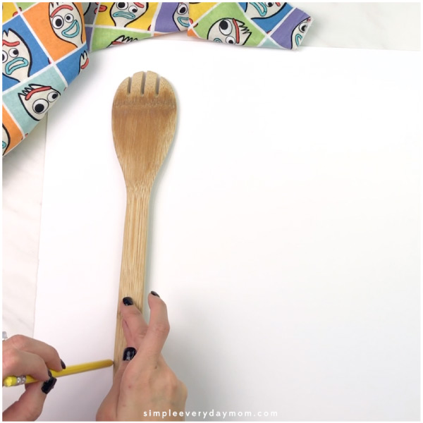 build your own forky from play dough video image
