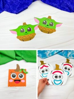 24 Cool Pumpkin Crafts For Kids [With Templates]