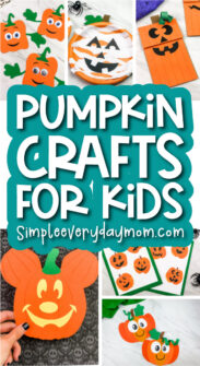 29 Easy Pumpkin Crafts For Kids [With Templates]