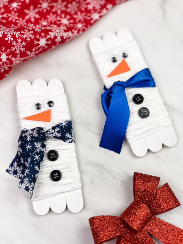 snowman craft for kids