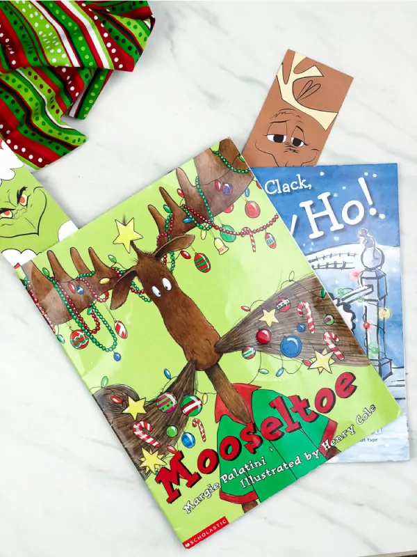 free printable grinch and max bookmarks