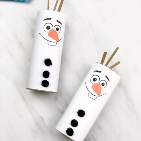 olaf craft for toddlers