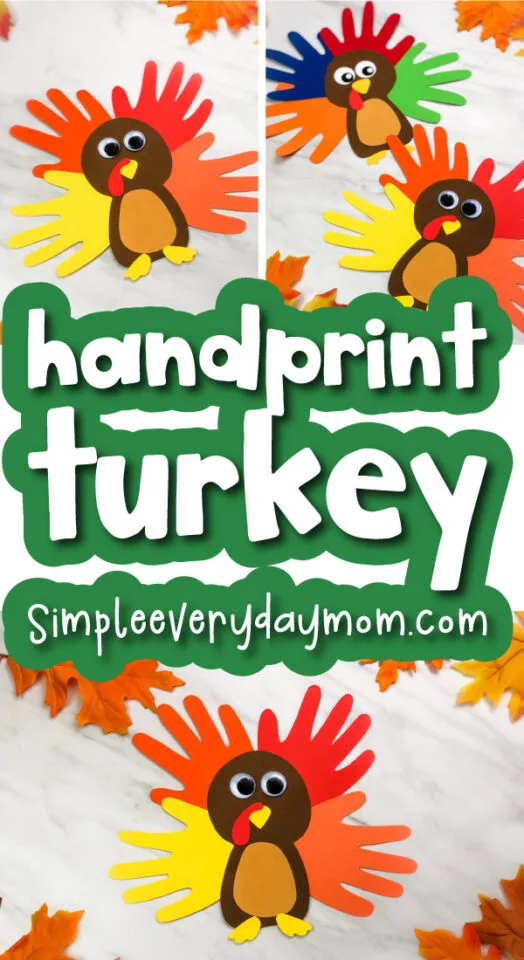thanksgiving hand turkey pinterest image