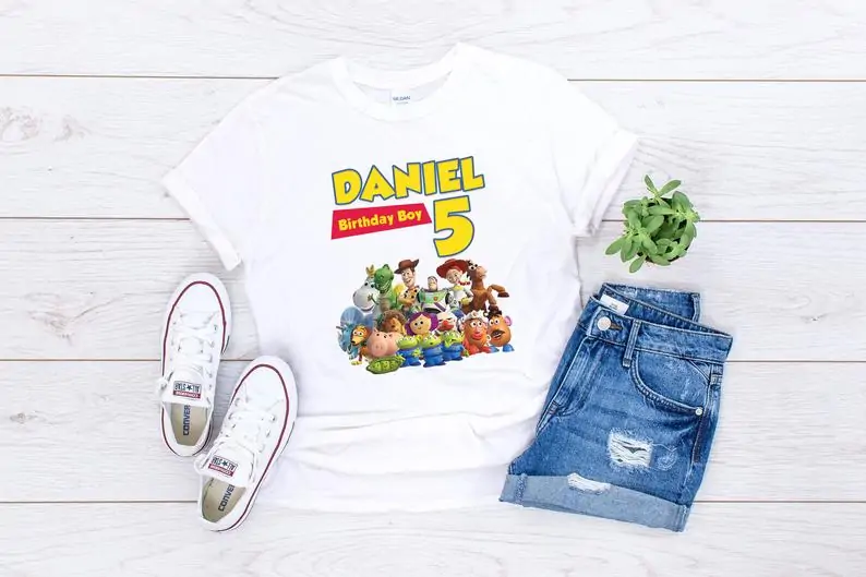 Toy Story 4 birthday shirt for kids 