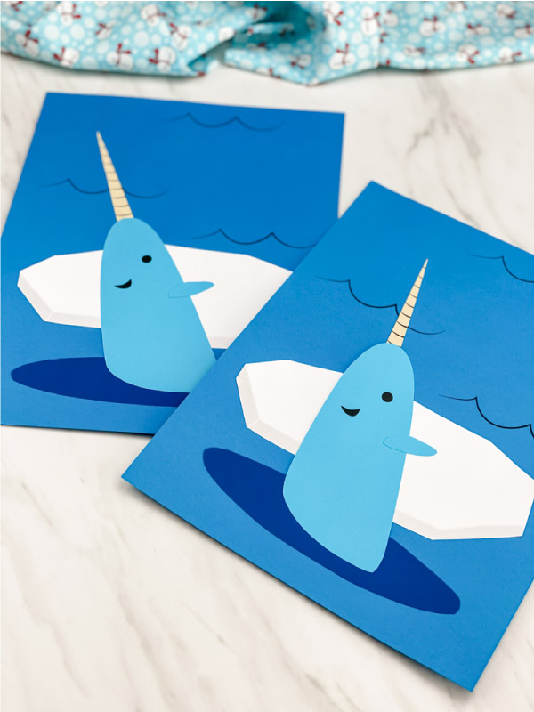 narwhal craft for kids