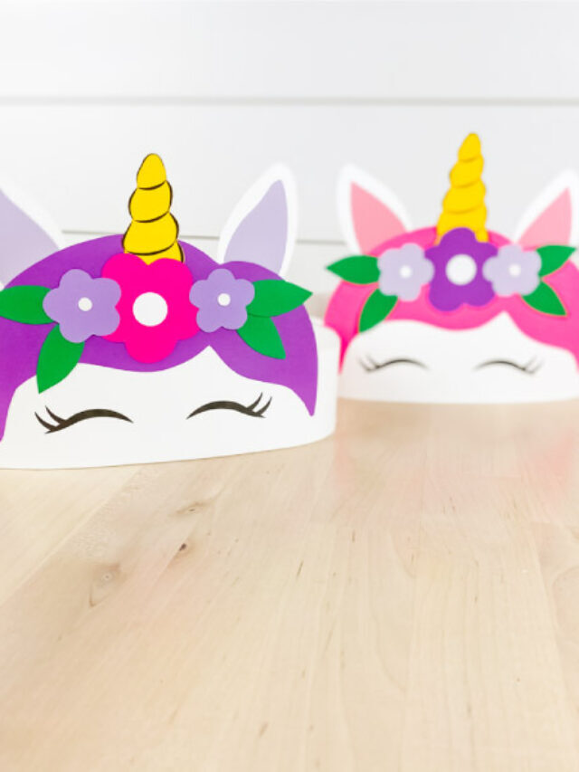 Unicorn Headband Craft For Kids Story