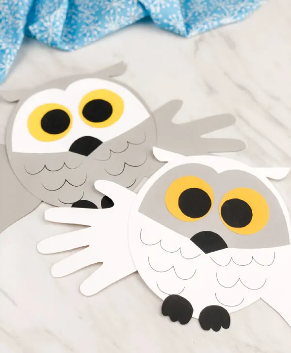 winter owl craft