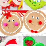 paper plate crafts for Christmas
