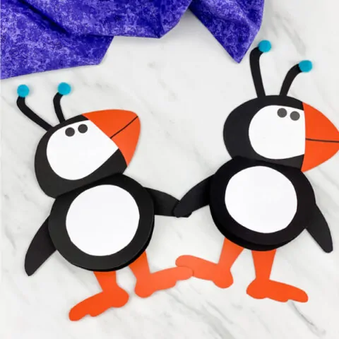 puffin craft for kids