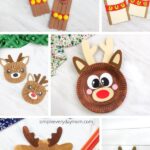reindeer kids crafts image collage