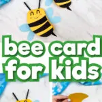 bee card craft cover image