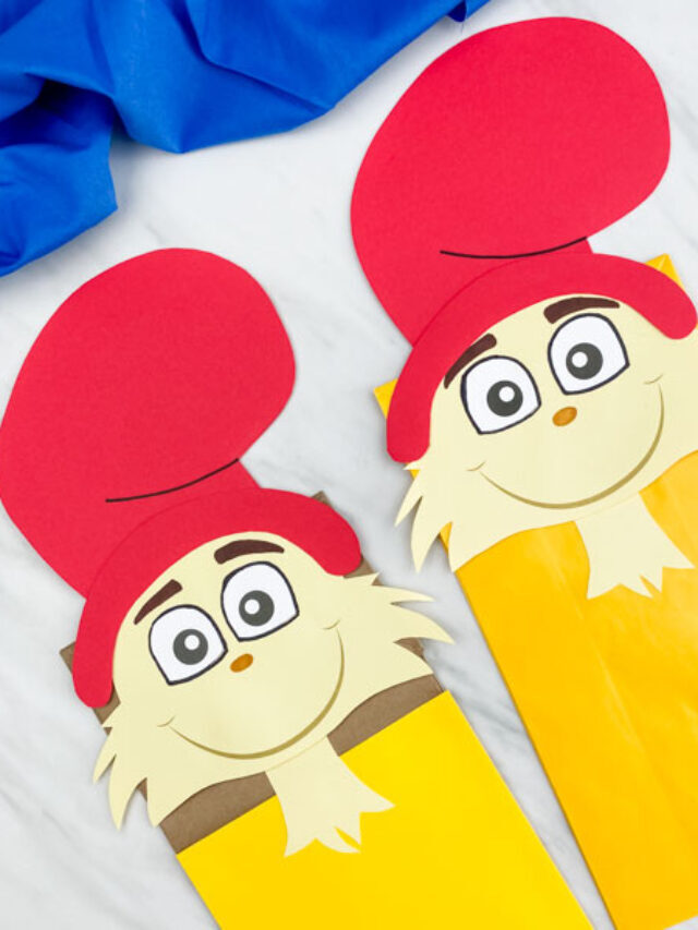 Sam I Am Printable Puppet Craft Story