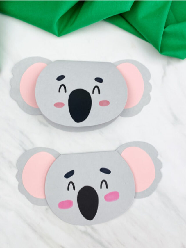 Koala Card Craft For Kids Story