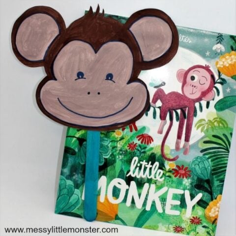 15 Monkey Crafts For Kids