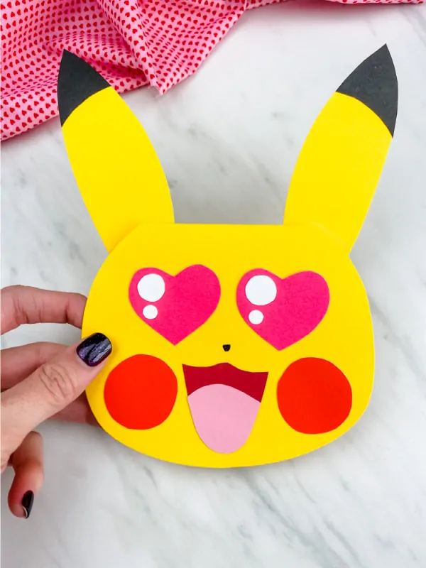 pikachu card craft