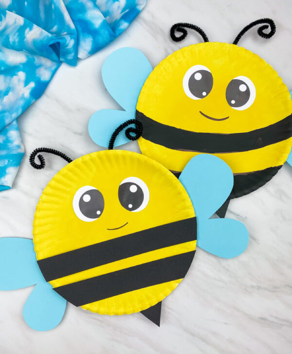 Paper Plate Bee Craft For Kids