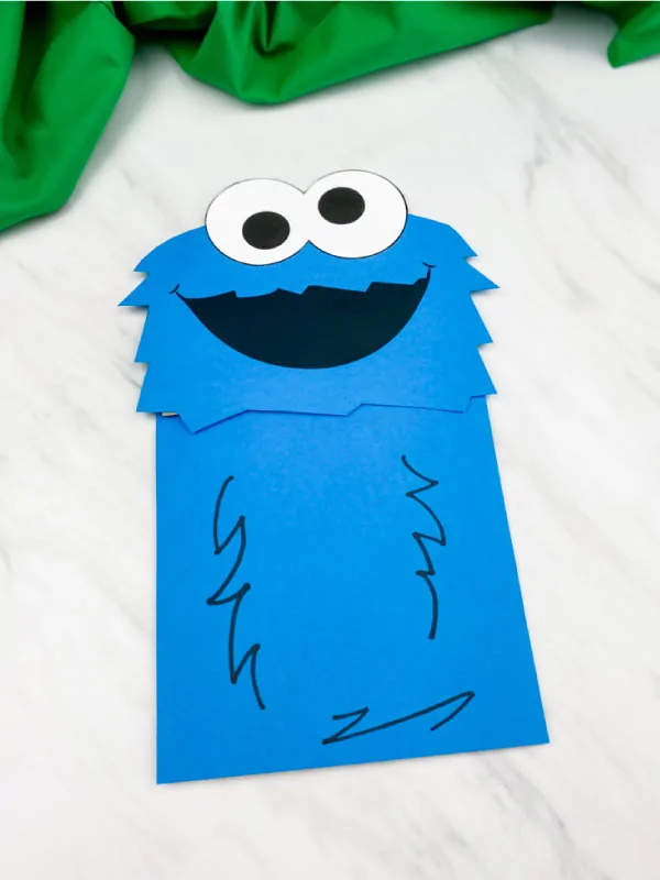 cookie monster craft idea