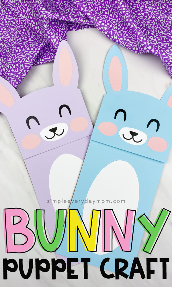 Easy Paper Bag Bunny Craft [Free Template]