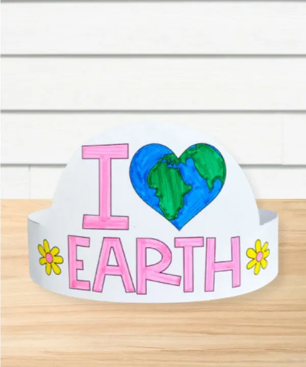 I heart earth headband