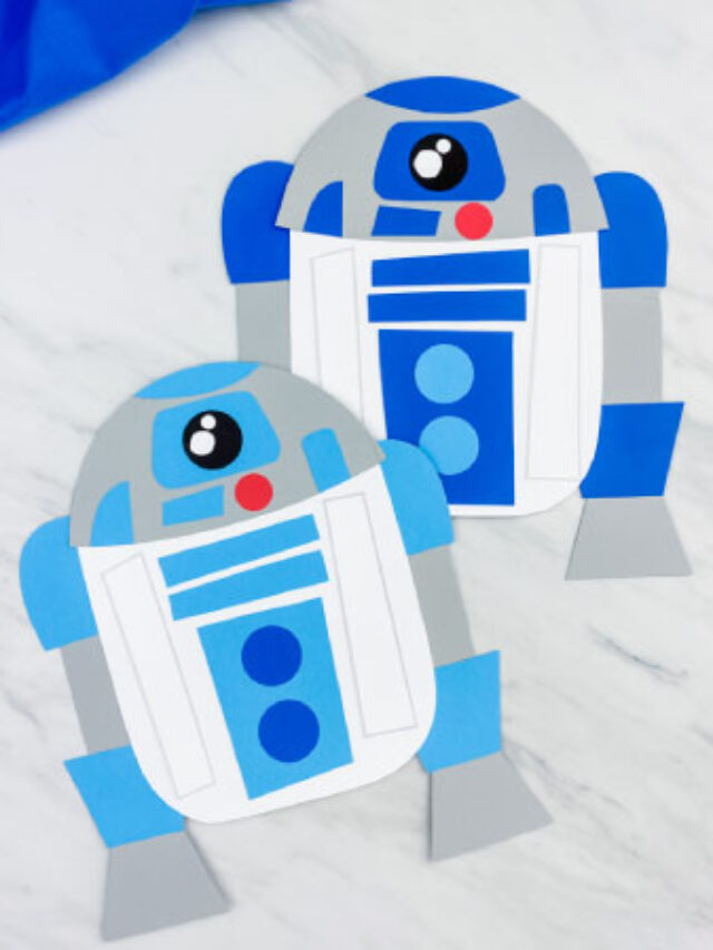 R2D2 Craft For Kids Story