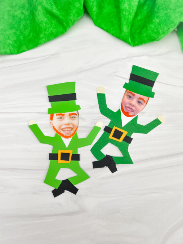 A Silly Photo Leprechaun Craft For Kids Story