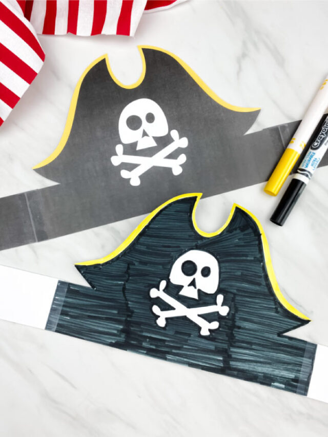 Free Printable Pirate Headband For Kids Story